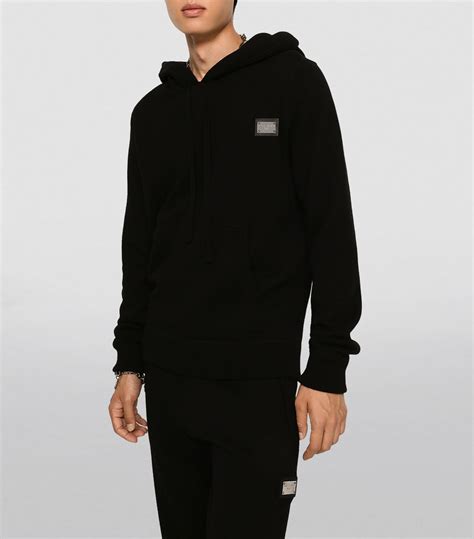 dolce gabbana cashmere hoodie|dolce gabbana hoodies men's.